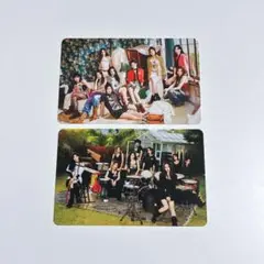 TWICE ENEMY A盤 B盤 封入トレカ オール 2枚セット