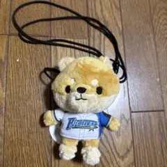 パシフィックリーグ6球団プレーヤーズ しば犬ぬいぐるみ がまぐちポシェット 西川