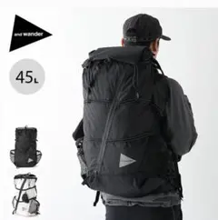 定価4.9万 新品 and wander X-Pac 45L backpack