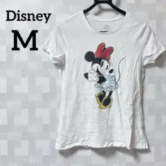 SALE✨️Disney 【M】ミニーマウス Tシャツ 半袖 白 ディズニー