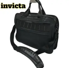 invicta 2wayビジネスバッグ A4対応 ブラック 大容量 ナイロン