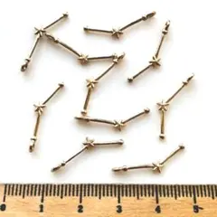 処分品⚠️3点限り⭐シンプルな星座②.。.:*10個♡ゴールドチャーム