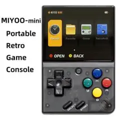 Miyoo mini V3 ポータブル レトロ コンソール 携帯 ゲーム 未使用