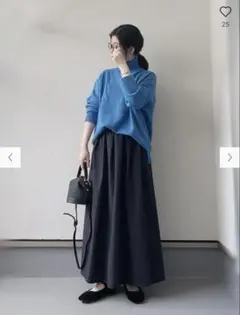 ユニクロ　ボリュームロングスカート　未使用