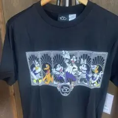 ディズニー100周年プリントtシャツ未使用タグ付き