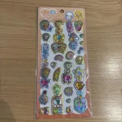 【新品未開封】なっとうちゃんとこめつぶっち　ぷくキラシール