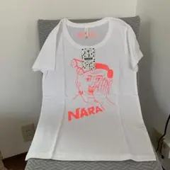 (4) 未使用 rucca スケロクTシャツ S 白　おもしろtシャツ
