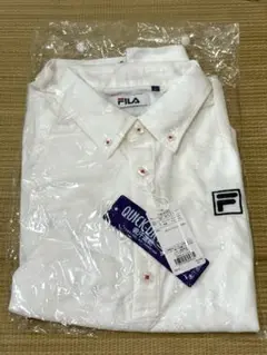 【新品】 FILA 吸汗速乾 ゴルフウェア ポロシャツ ホワイト