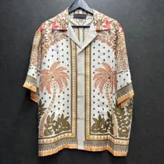 AMIRI 24SS パームツリーモノグラムOPカラーシャツ