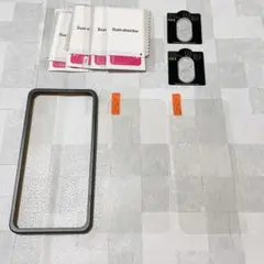 【iPhone16 plus 】ガラスフィルム カメラフィルム　セット