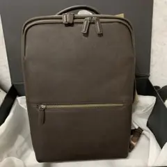 [Evoon] マルチビジネスリュックレザー 本革 メンズ 28L