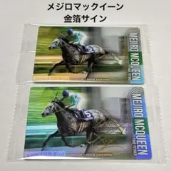サラブレッドホースコレクション メジロマックイーン 金箔サイン入
