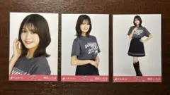 乃木坂46 奥田いろは 生写真 3枚コンプ ライブT 福岡 真夏の全国ツアー