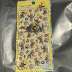 【新品】おさるのジョージ プチドロップシール