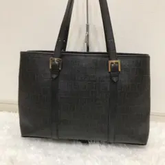 【美品】FENDI ズッカ柄 バンドバッグ PVC ズッキーノ