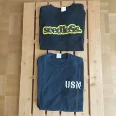 中古品、プリントTシャツ2点