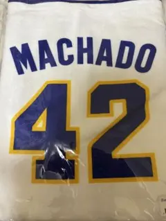 オリックスバファローズ　マチャド選手 BlueWave復刻フード付きタオル