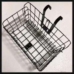 ꒰未使用꒱自転車カゴ バスケット 黒