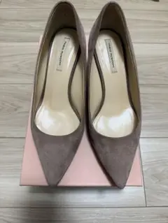 美品♡ファビオルスコーニ♡ピンクベージュ♡パンプス
