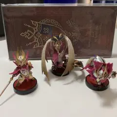 メルゼナ ガルク アイルー amiibo 新品未開封ジオラマ付き