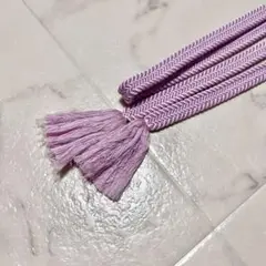 【帯締め】うす紫