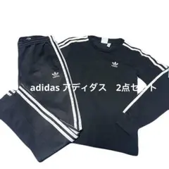 adidas アディダス♡ブラック ジャージ上下セット　2点セット