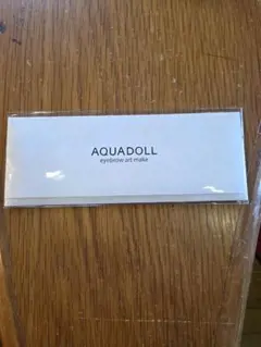 AQUADOLL アイブロウ アートメイク 15セット ソフトブラック