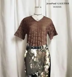 90s JeanPaulGAULTIERHOMME meshT 有刺鉄線
