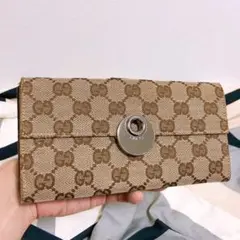 【美品】GUCCI(グッチ)長財布