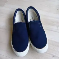 Samue x GREEN LABEL RELAXING スリッポンネイビー38