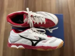 ミズノ ウェーブメダル6 WAVE medal 卓球 体育シューズ 26cm