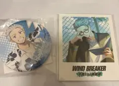 ウィンブレ ウィンヒロ 梅宮一 ラッキーくじ 缶バッジ ポラロイドカード