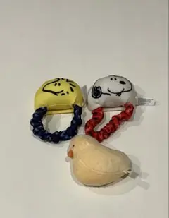 スヌーピー あんよでラトル　ひよこぬいぐるみラトルセット