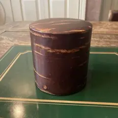 桜皮細工 総皮 茶筒 藤木伝四郎商店