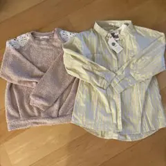 ikka 長袖カットソー 140cm