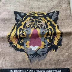 コーヒー　麻袋　　タイガー　　虎