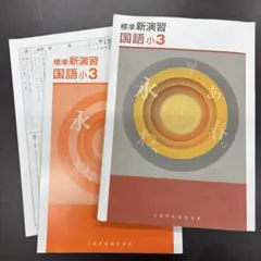 標準新演習　小3国語