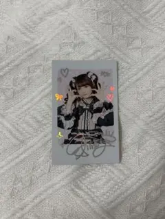 きゅるして 千葉ゆな チェキ風カード