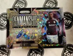PANINI PRIZM エズリ・コンサ 直筆サイン PENMANSHIP