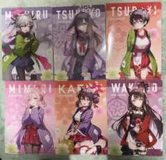 ブルーアーカイブ　クリアファイル6種セット