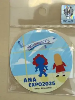 ANA EXPO2025 ステッカー　大阪万博　ミャクミャク　新品