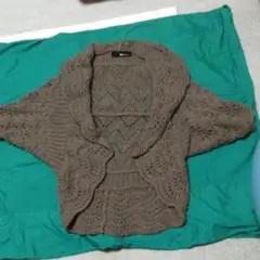手編み風ボレロ