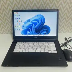 T367 Fujitsuノートパソコン i5高速SSDサクサクWindows11