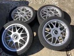 BBS ホイール 5穴マルチ ミシュラン ps4 215 45 17 レンチ付