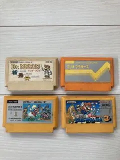 ファミコン ゲームソフト 4本セット