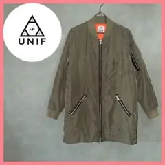 UNIF ユニフ ロングMA-1 ロングブルゾン