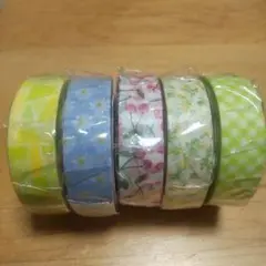 マスキングテープ 5個セット