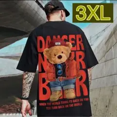 Tシャツ　バックプリント　新品未使用　ロゴ　テディベア　メンズ　レディース