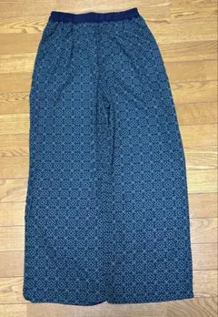 新品！フェリシモ IEDIT☆ツートーンワイドパンツ サイズMT
