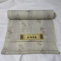 【和装】レディース(女性用) お着物 反物 白珠大島